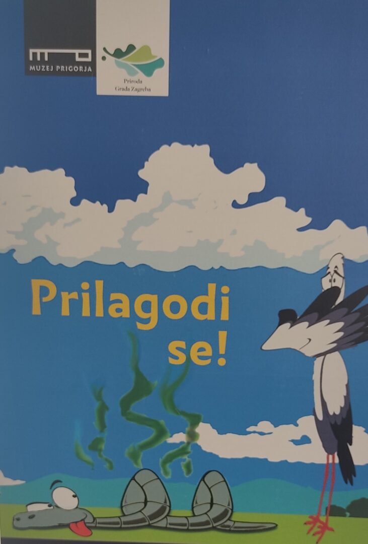 Plakat izložbe "Prilagodi se!"